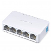 Switch Mercusys Ms105 No Adminstrable 5 Puertos A 10-100Mbps