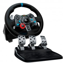 Volante Logitech G29 Driving Force Con Pedales Usb Negro