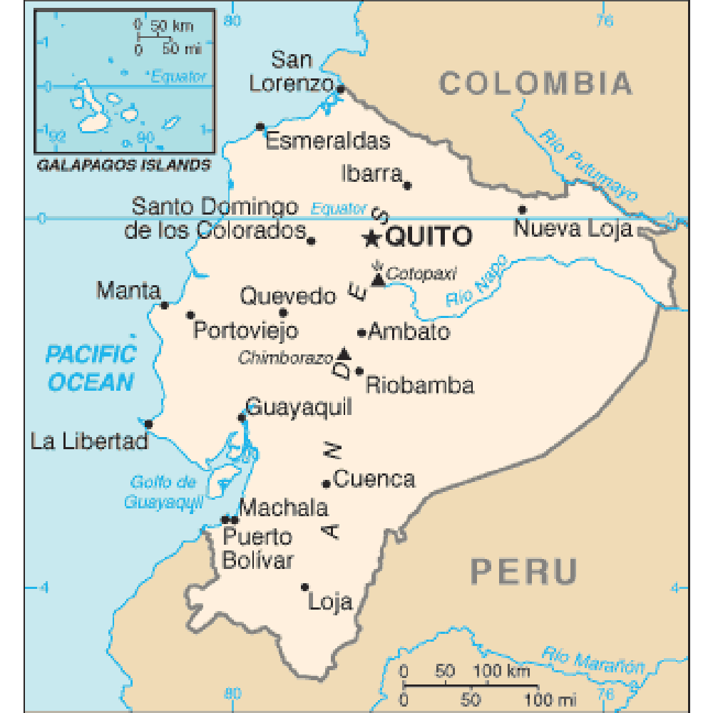 Mapa Actualizado Del Ecuador Ecuador Noticias - Gambaran