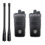 2 Radios Comunicación Motorola SMP 900 Walkie Talkies Largo Alcance