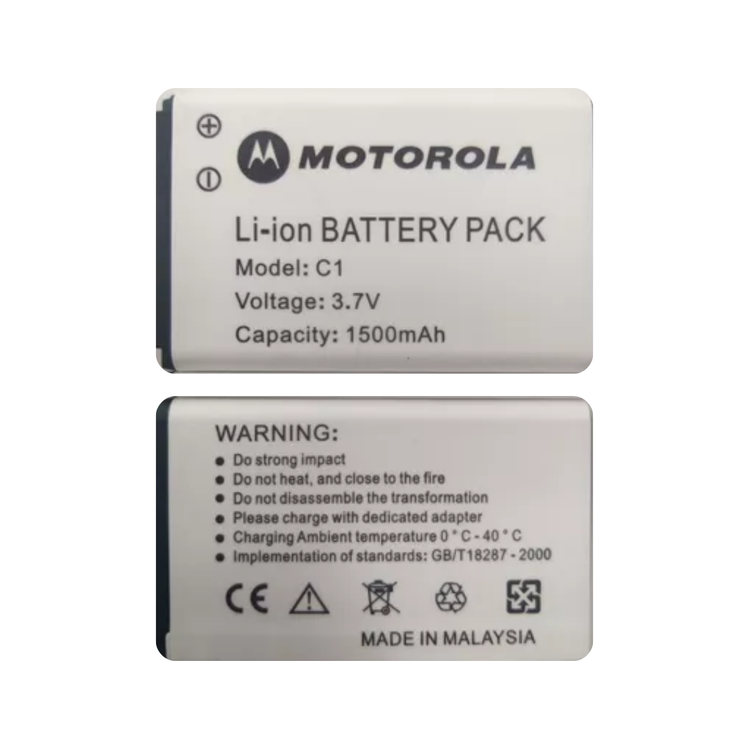 Batería Motorola C1 Para Walkie-talkies