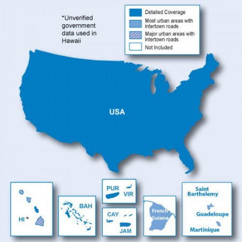Mapas De EEUU - USA Para GPS Garmin 